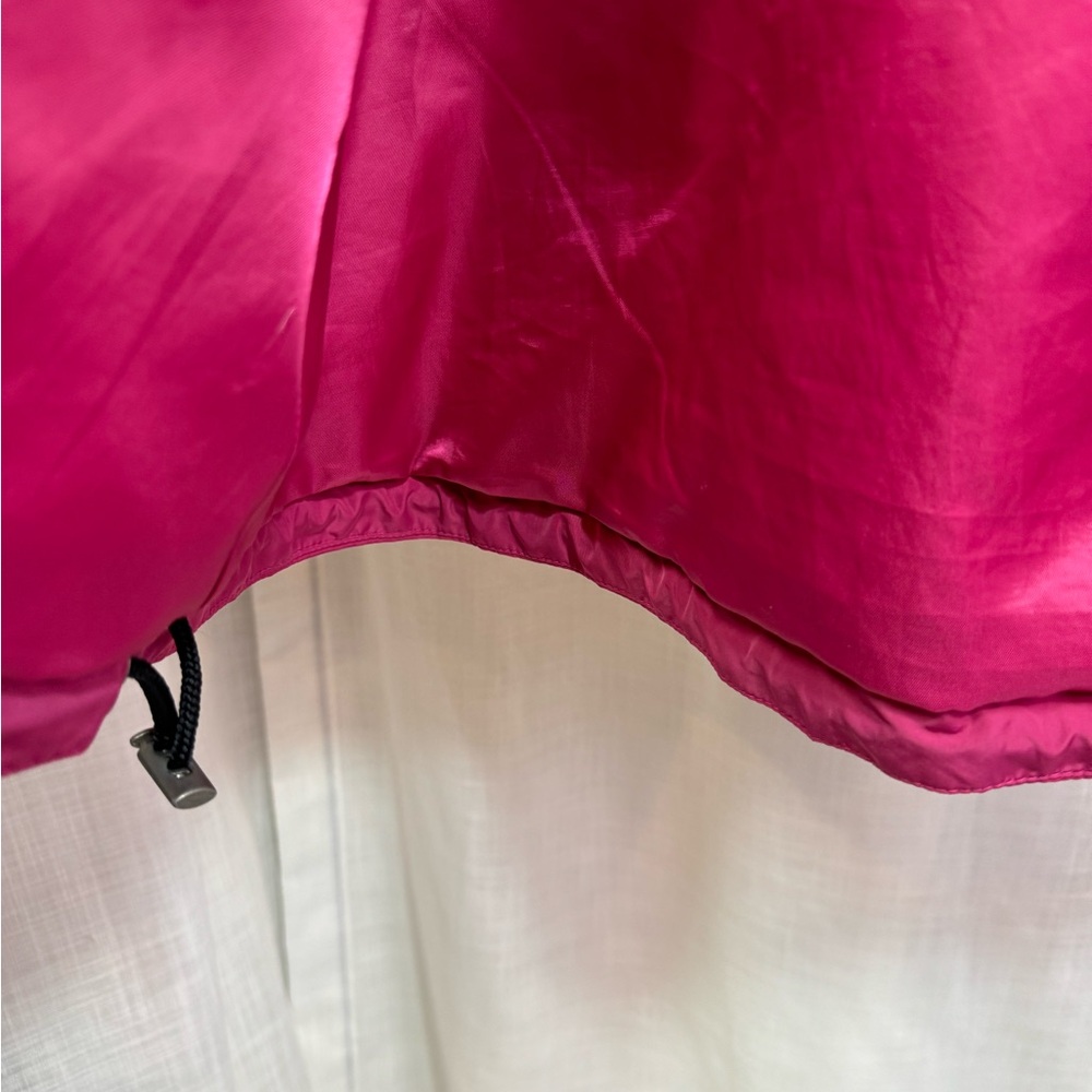 DKNY Donna Karan New York Water Resistant Swing Raincoat Magenta Pink Size S - Picture 14 of 14
